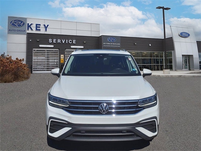 Used 2023 Volkswagen Tiguan SE with VIN 3VVMB7AX2PM004446 for sale in Thomaston, ME