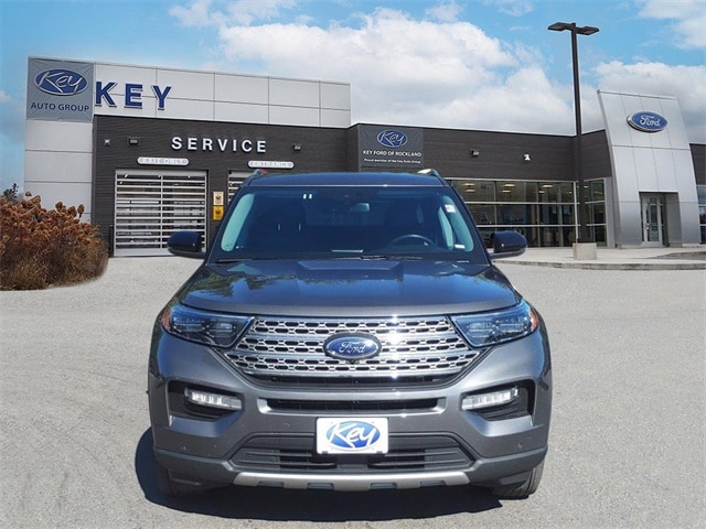 Used 2023 Ford Explorer Limited with VIN 1FMSK8FH3PGA08105 for sale in Thomaston, ME