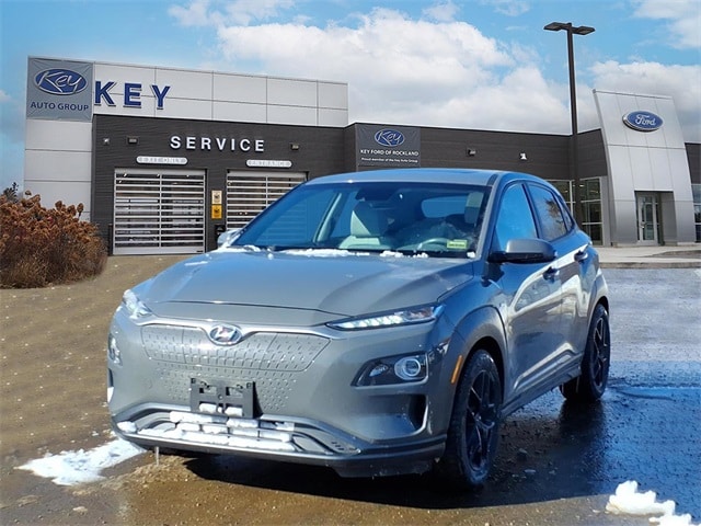 Used 2019 Hyundai Kona EV Limited with VIN KM8K33AGXKU044480 for sale in Thomaston, ME
