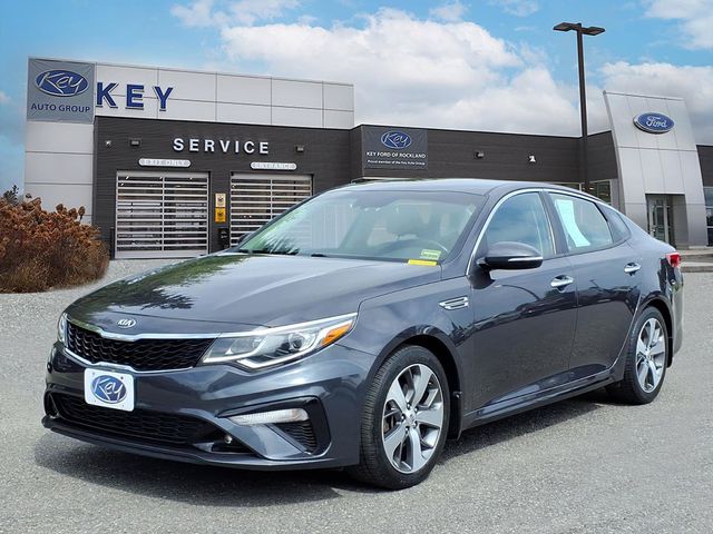 Used 2019 Kia Optima S with VIN 5XXGT4L37KG331159 for sale in Thomaston, ME