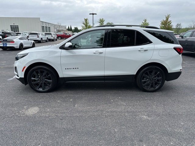 Used 2022 Chevrolet Equinox RS with VIN 2GNAXWEV6N6143953 for sale in Portsmouth, NH