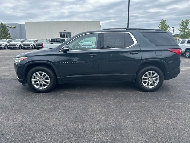 Used 2021 Chevrolet Traverse 3LT with VIN 1GNEVHKW7MJ186022 for sale in Portsmouth, NH