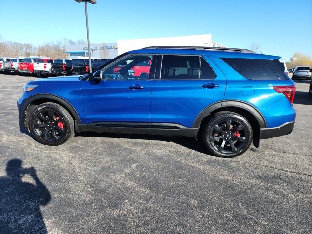 Used 2021 Ford Explorer ST with VIN 1FM5K8GC2MGC13328 for sale in Portsmouth, NH