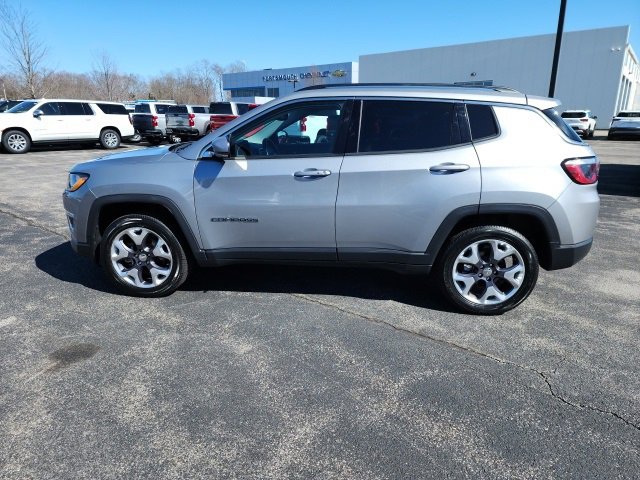 Used 2021 Jeep Compass Limited with VIN 3C4NJDCBXMT588909 for sale in Portsmouth, NH