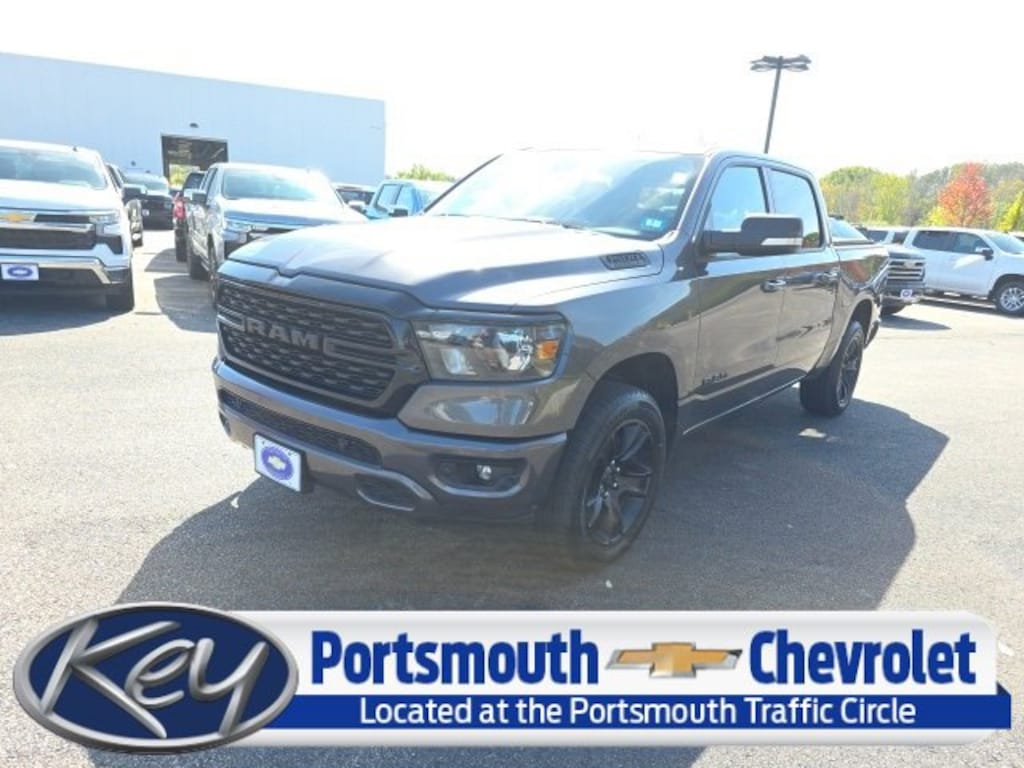 Used 2022 Ram 1500 Big Horn Crew Cab 4x4 57 Box Truck