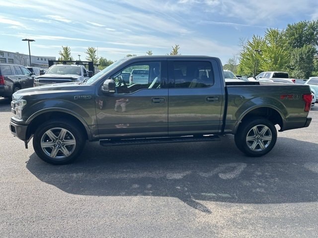 Used 2018 Ford F-150 Lariat with VIN 1FTEW1EGXJFC58721 for sale in Portsmouth, NH