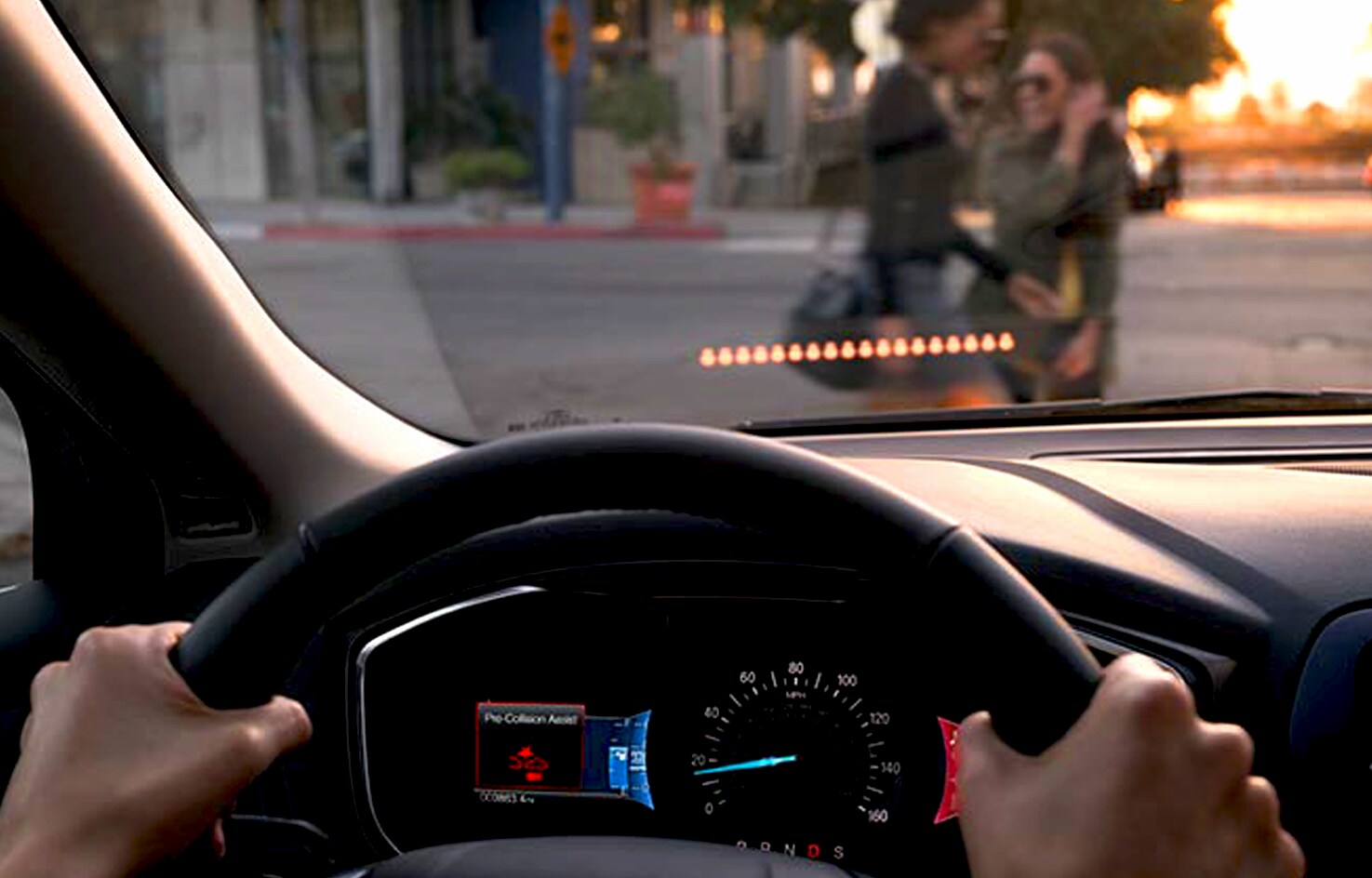 Pre-Collision Assist with Pedestrian Detection