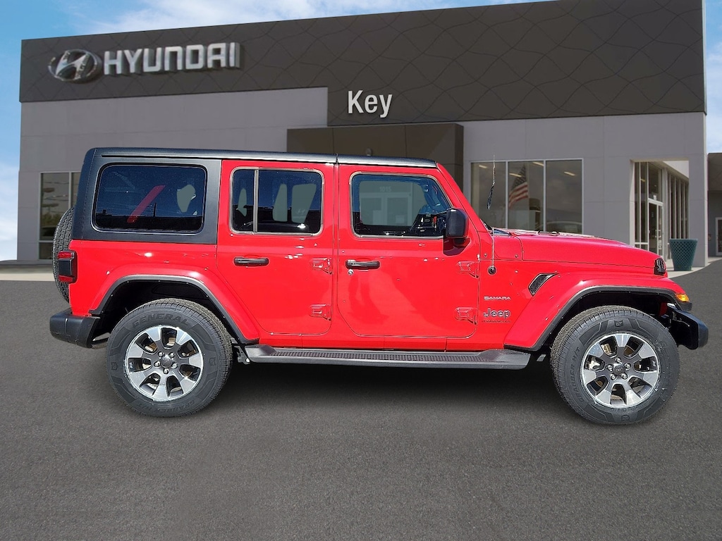 Used 2023 Jeep Wrangler 4-DOOR SAHARA 4X4 SUV
