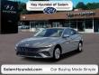New 2026 Hyundai Elantra Hybrid Blue Sedan