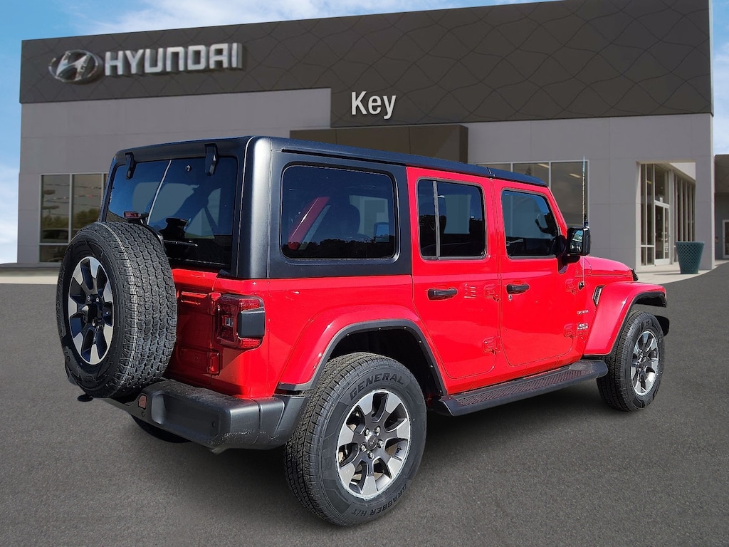 Used 2023 Jeep Wrangler 4-DOOR SAHARA 4X4 SUV
