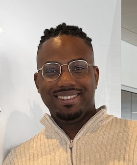 Staff member James St. Brice from ID_2c865bc4be67
