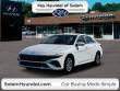New 2026 Hyundai Elantra Hybrid Blue Sedan