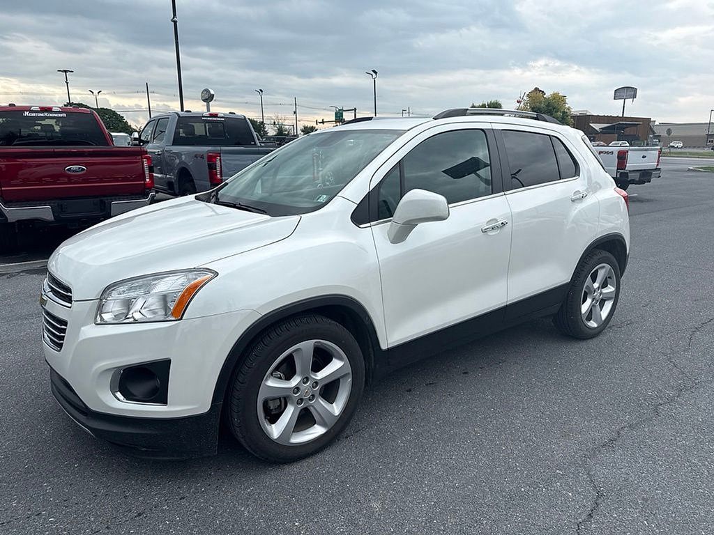 Used 2015 Chevrolet Trax LTZ with VIN KL7CJNSB4FB224596 for sale in Chambersburg, PA