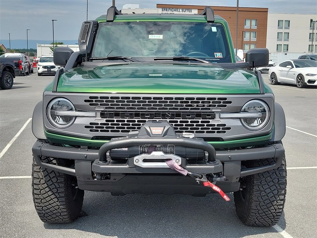 Used 2024 Ford Bronco 4-Door Everglades with VIN 1FMEE4HHXRLA27075 for sale in Chambersburg, PA