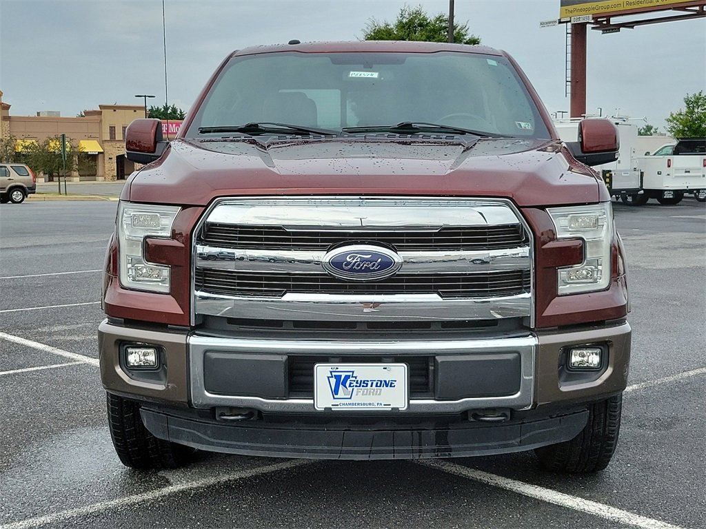 Used 2015 Ford F-150 King Ranch with VIN 1FTEW1EG6FFB08385 for sale in Chambersburg, PA