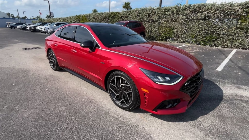 Used 2021 Hyundai Sonata N Line with VIN 5NPEK4JC6MH122788 for sale in Key West, FL