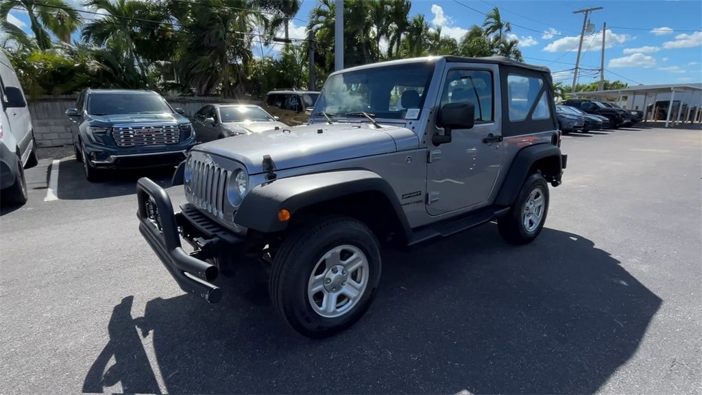 Used 2018 Jeep Wrangler JK Sport 4x4 SUV