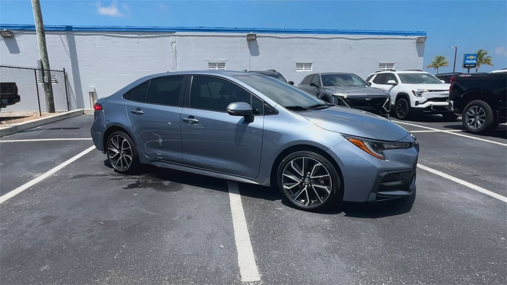 Used 2022 Toyota Corolla SE with VIN JTDS4MCE8N3505883 for sale in Key West, FL