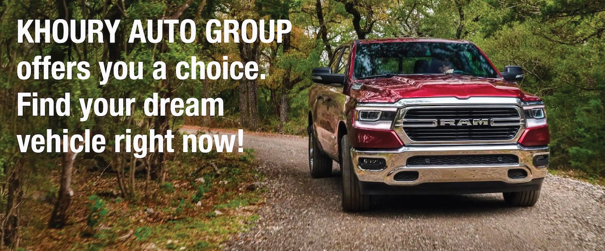 Khoury Automotive Group New Dodge, Toyota, Jeep, Buick, FIAT