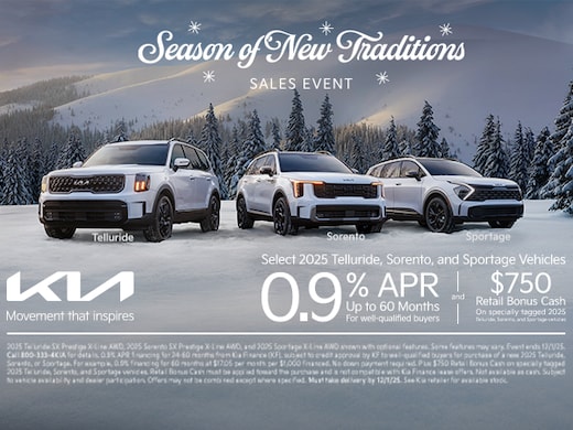 New Vehicle Specials | Jenkins Kia of Ocala