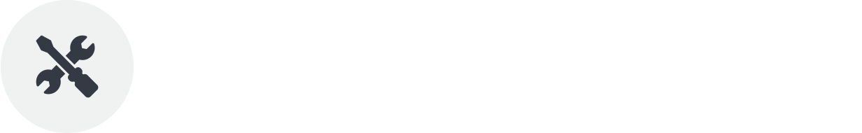  An icon showing a crossed wrench and screwdriver, typically used to represent tools, maintenance, or settings.