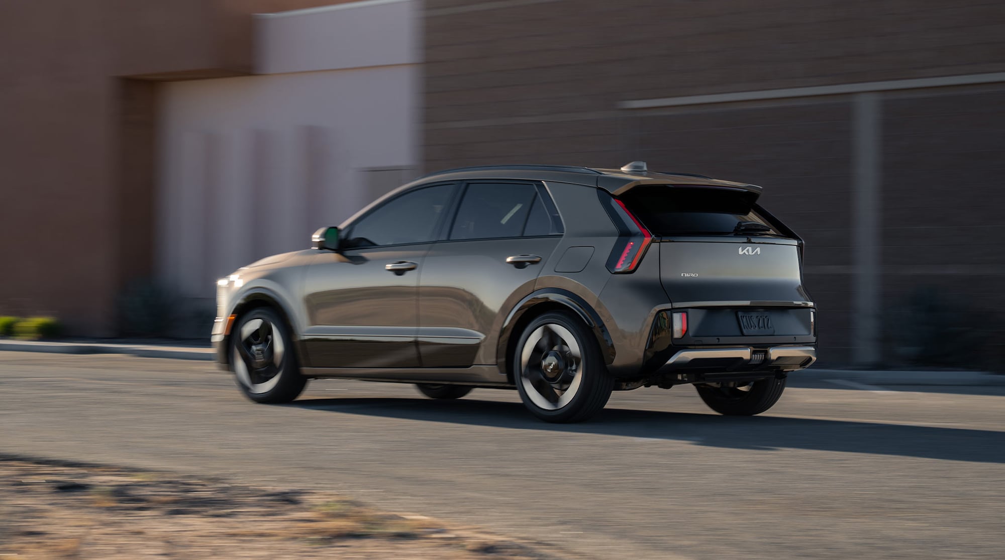 Distinct LED taillights shown on the SX Touring in Sunset Beige.