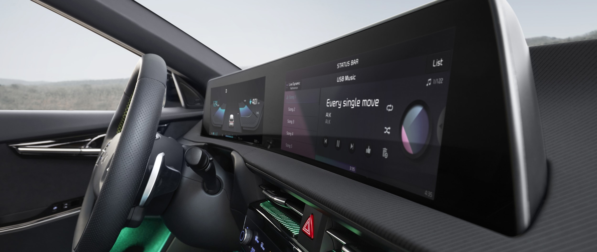 2022 Kia EV6 Infotainment System