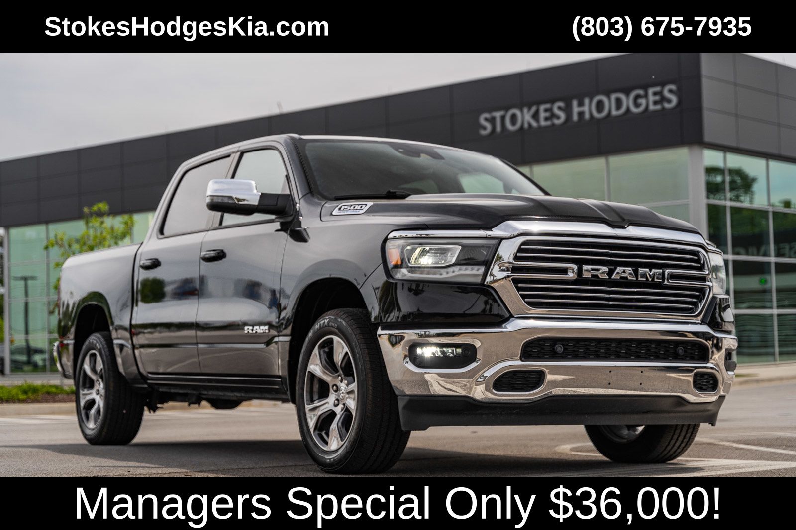2023 RAM 1500 Laramie 4x4 Crew Cab 5'7's photo