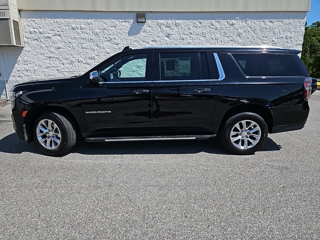 Used 2021 Chevrolet Suburban Premier with VIN 1GNSKFKD0MR412501 for sale in Columbus, GA