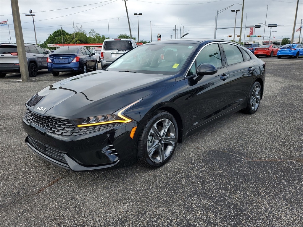 Used 2022 Kia K5 EX with VIN 5XXG34J26NG151623 for sale in Pensacola, FL