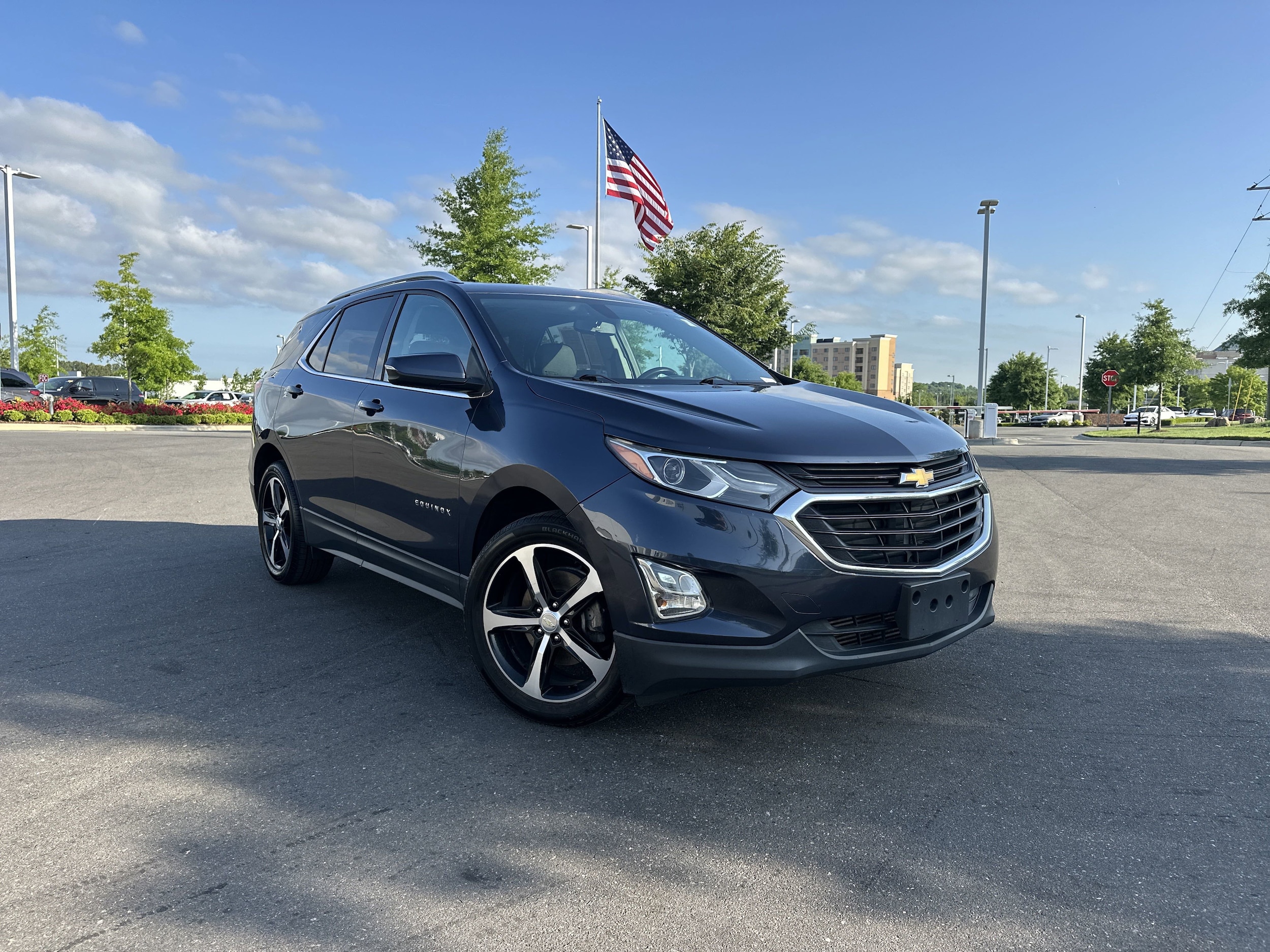 Used 2018 Chevrolet Equinox LT with VIN 3GNAXTEXXJL285485 for sale in Concord, NC