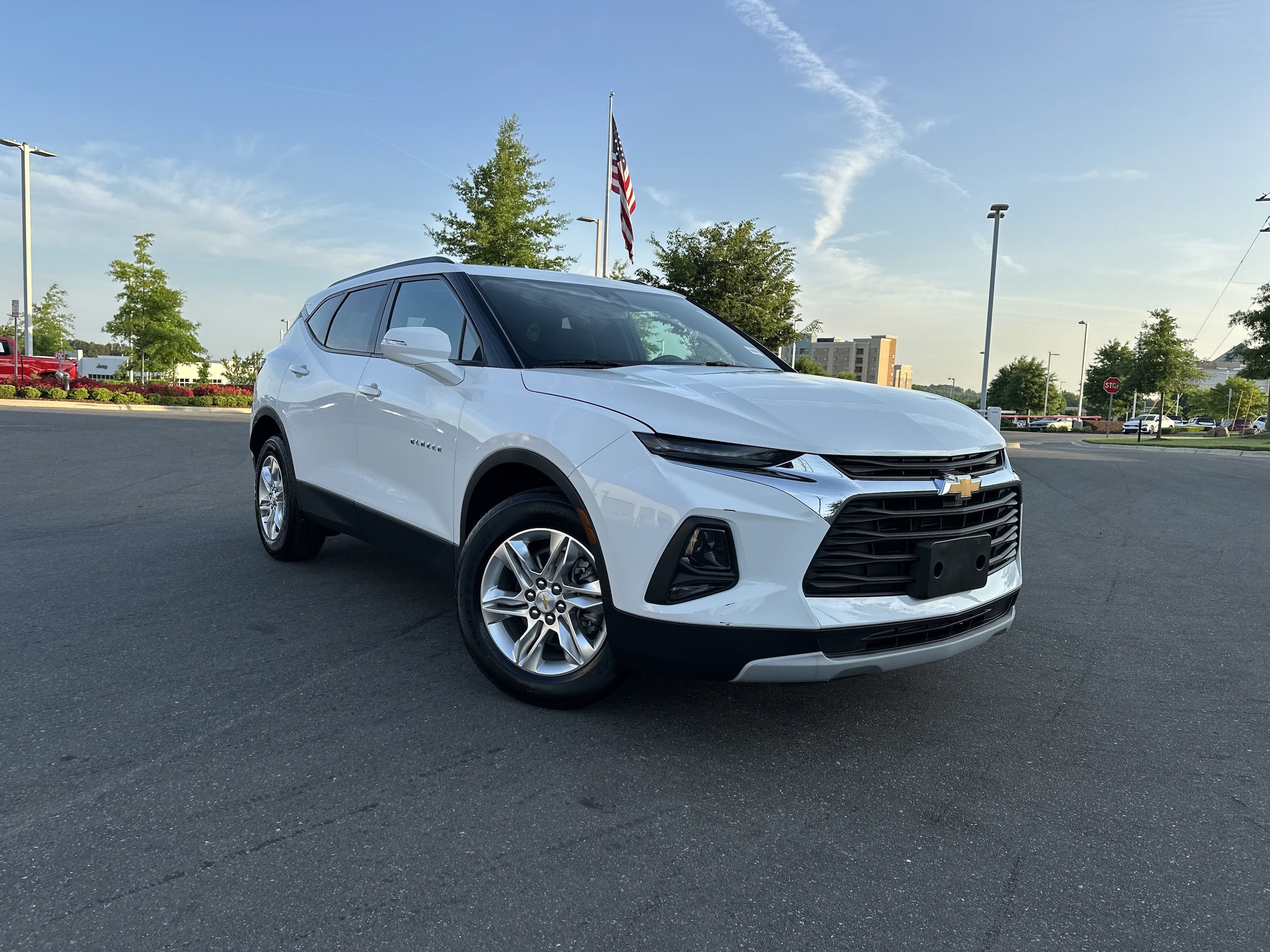 Certified 2022 Chevrolet Blazer 2LT with VIN 3GNKBHR44NS179593 for sale in Concord, NC