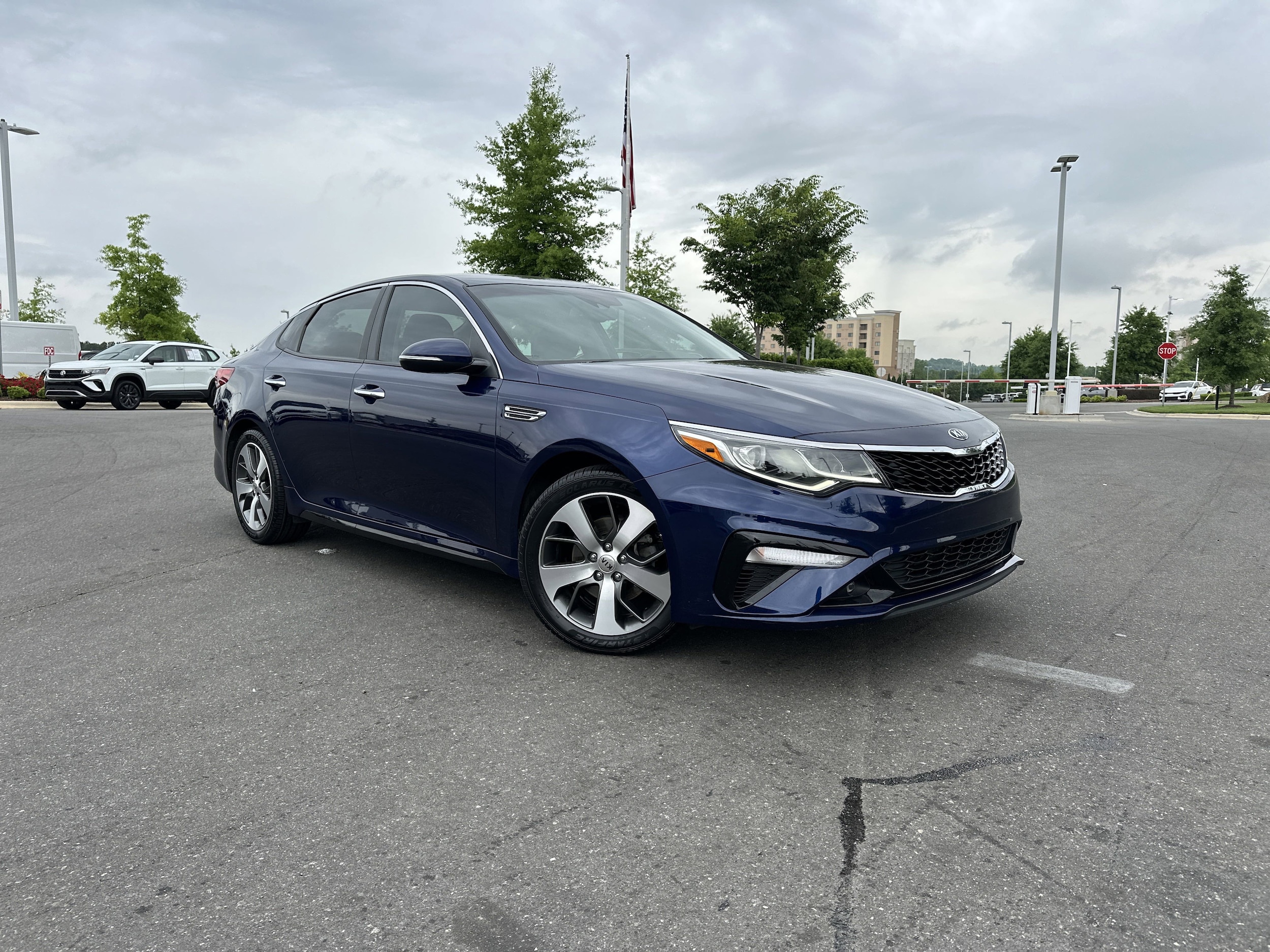 Certified 2019 Kia Optima S with VIN 5XXGT4L32KG373206 for sale in Concord, NC