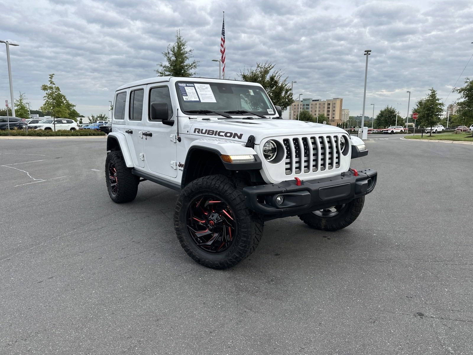 Used 2019 Jeep Wrangler Unlimited Rubicon with VIN 1C4HJXFN0KW517231 for sale in Concord, NC