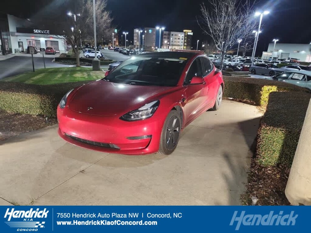 Used 2021 Tesla Model 3 Standard Range Plus Sedan