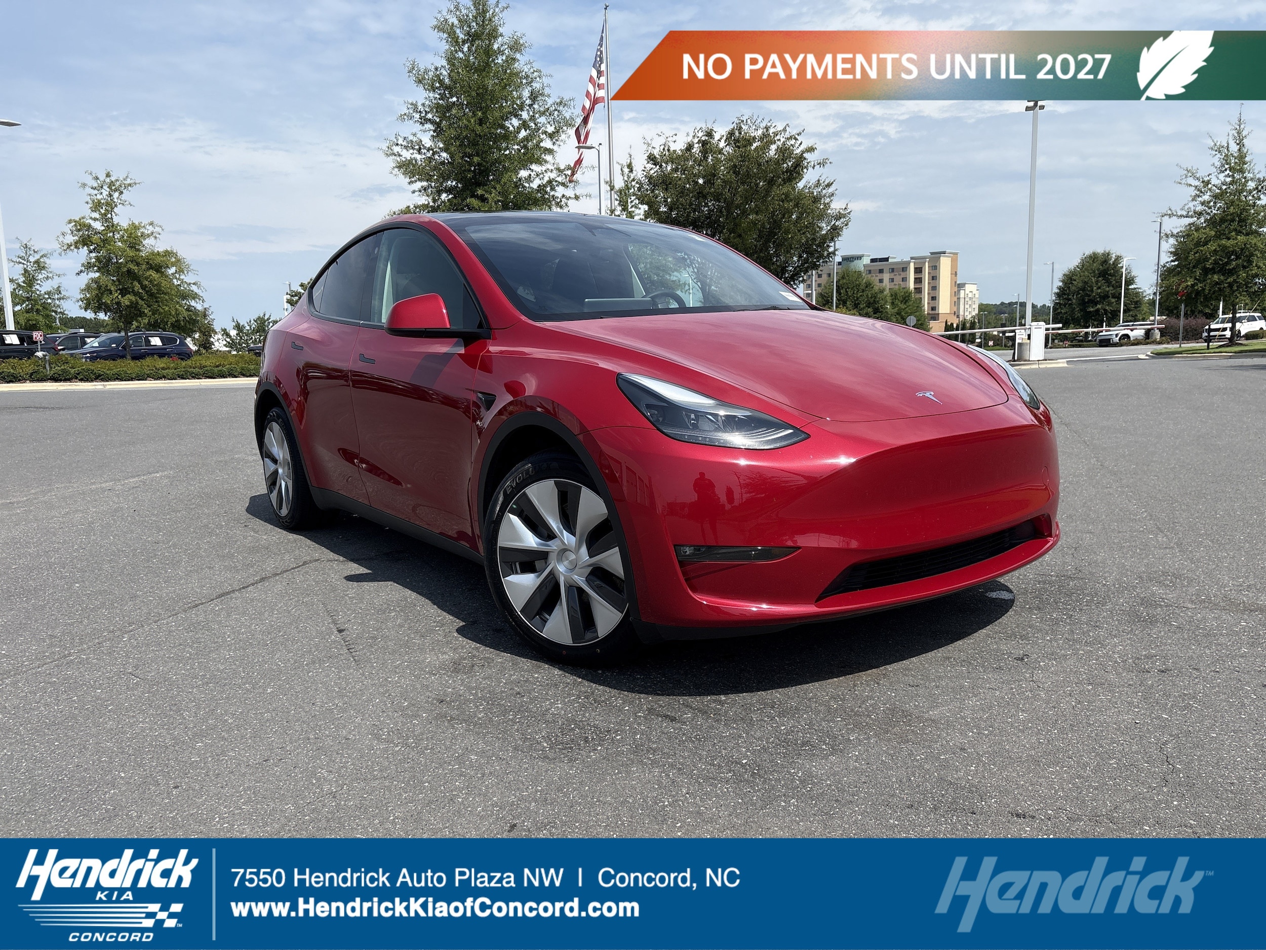 Used 2023 Tesla Model Y Long Range with VIN 7SAYGDEE4PF708860 for sale in Concord, NC