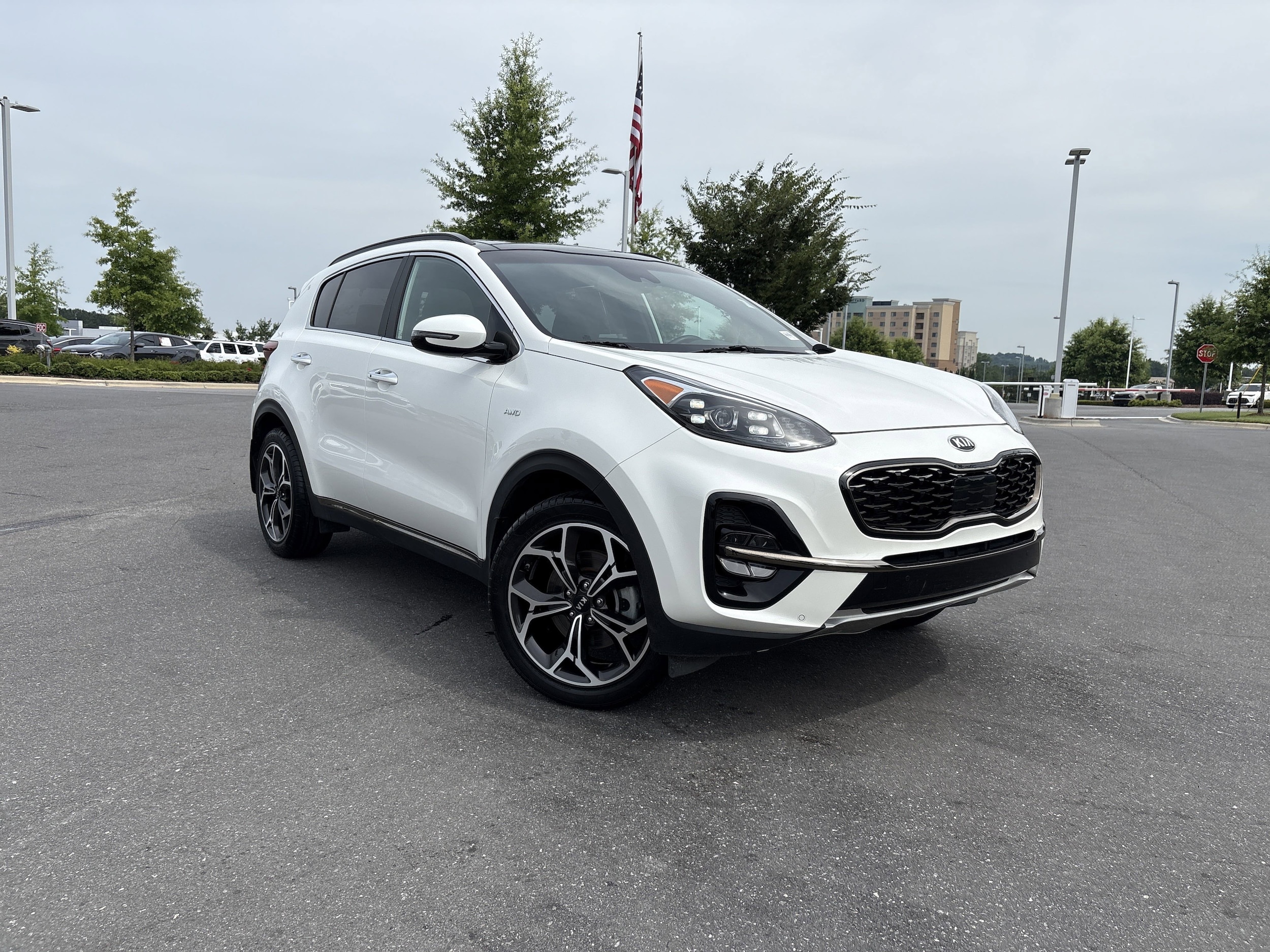 Certified 2022 Kia Sportage SX Turbo with VIN KNDPRCA62N7982010 for sale in Concord, NC