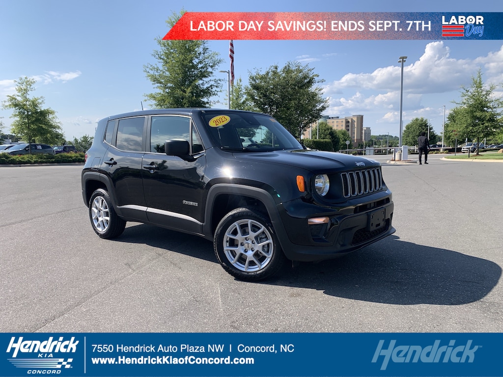 Certified 2023 Jeep Renegade Latitude SUV