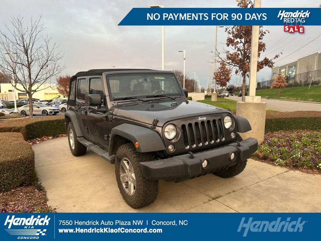 Used 2017 Jeep Wrangler Unlimited Sport Convertible