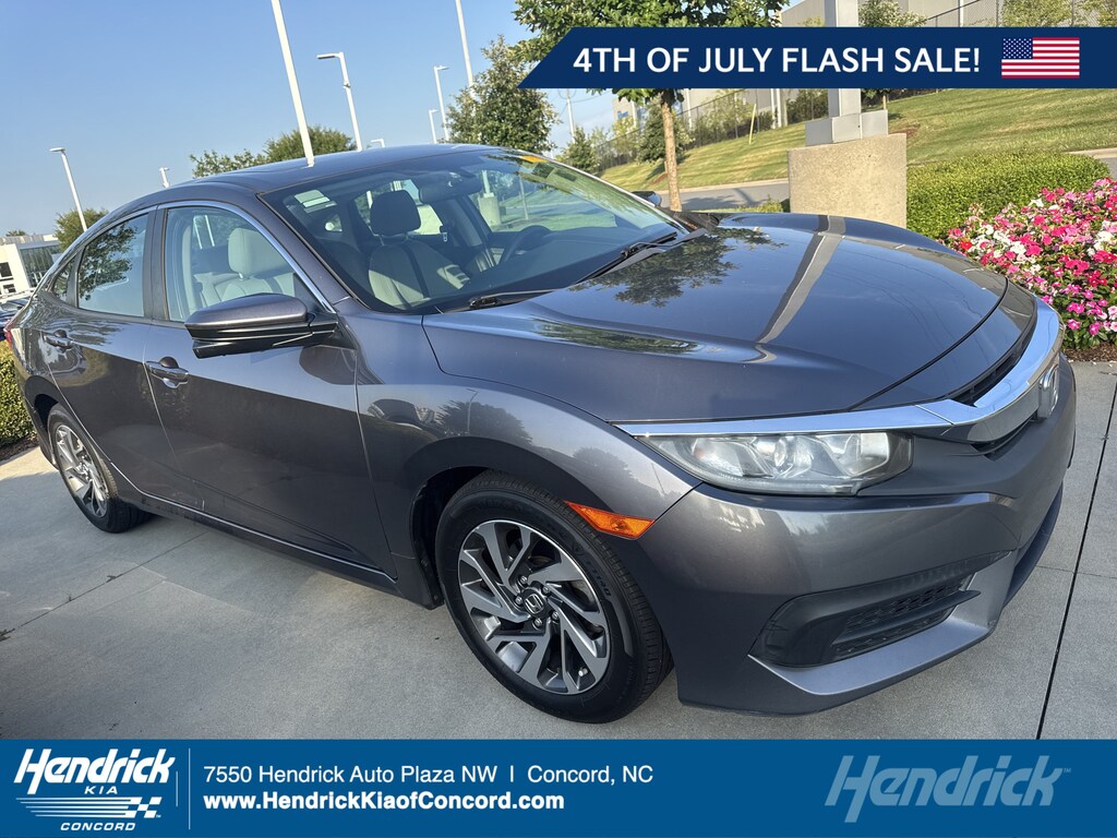 Used 2017 Honda Civic EX Sedan