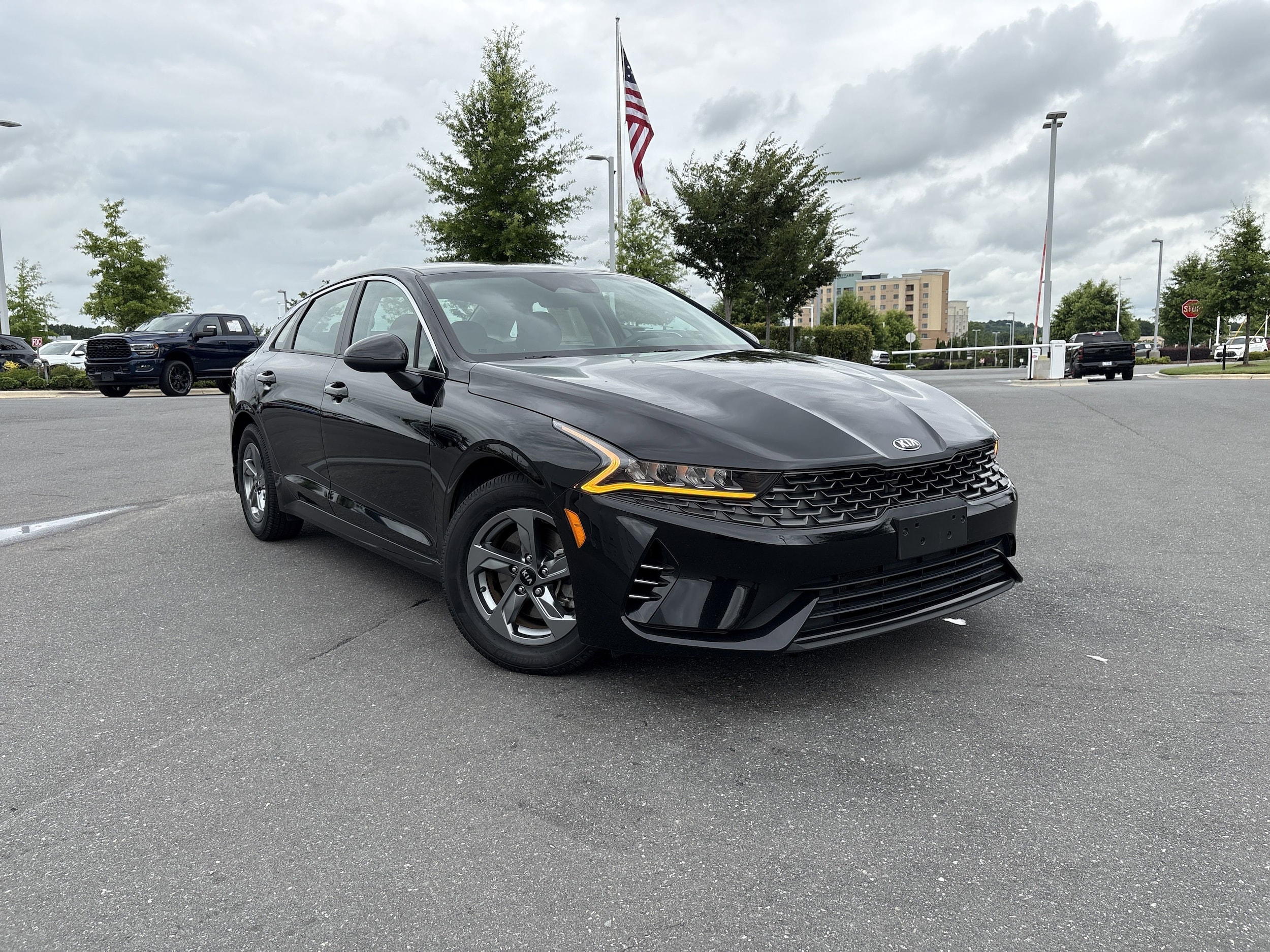 Certified 2021 Kia K5 LXS with VIN 5XXG14J22MG004221 for sale in Concord, NC