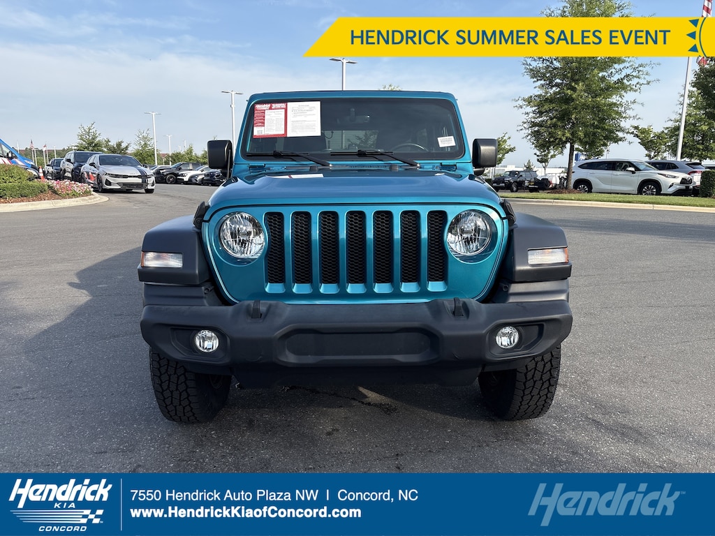 Used 2020 Jeep Wrangler Unlimited Sport S Convertible