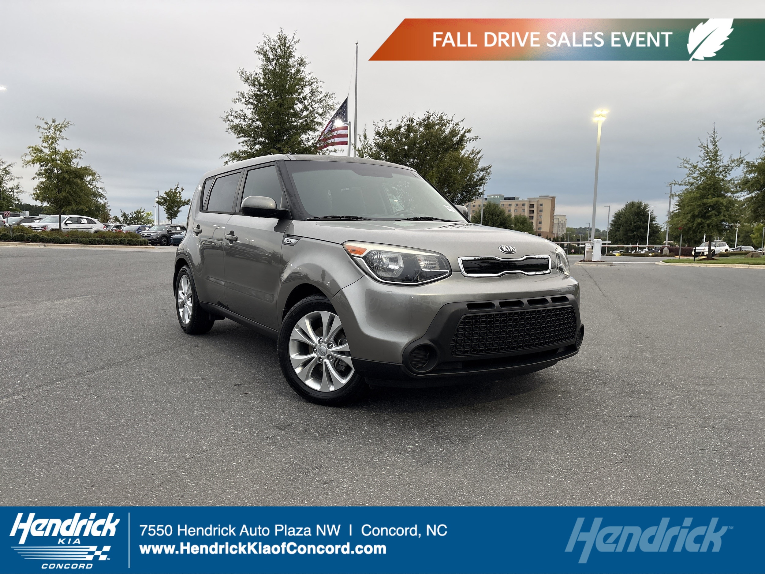 Used 2015 Kia Soul + with VIN KNDJP3A57F7176152 for sale in Concord, NC
