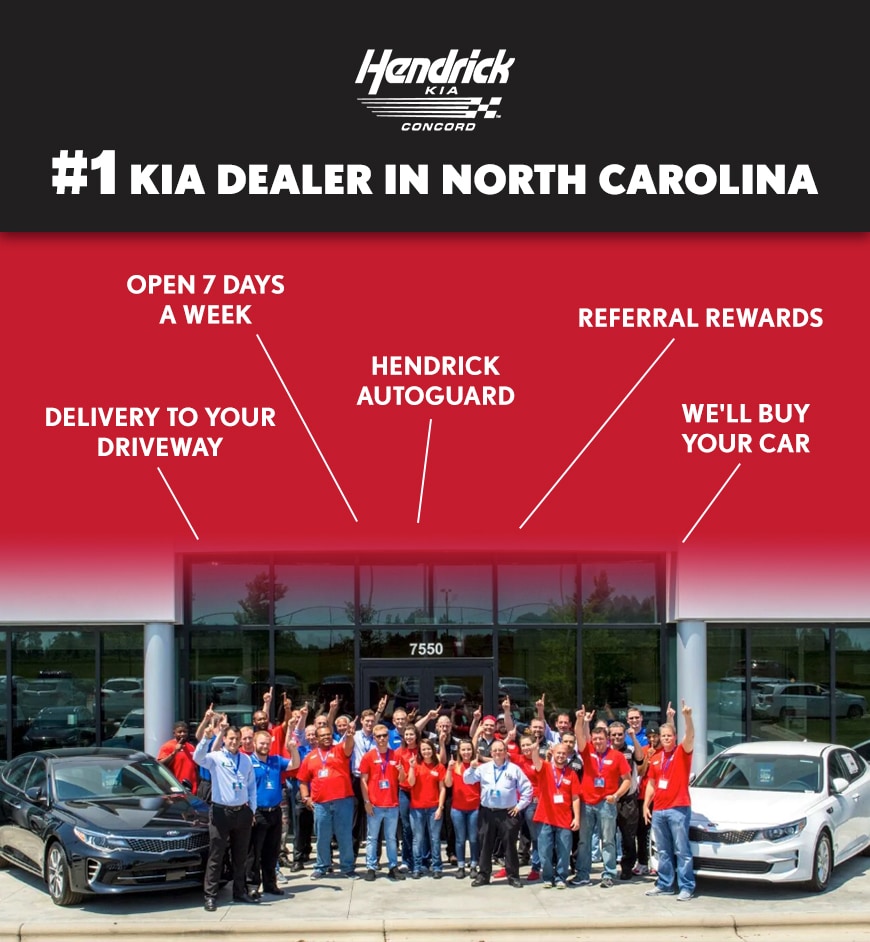 Why Buy at Hendrick Kia of Concord