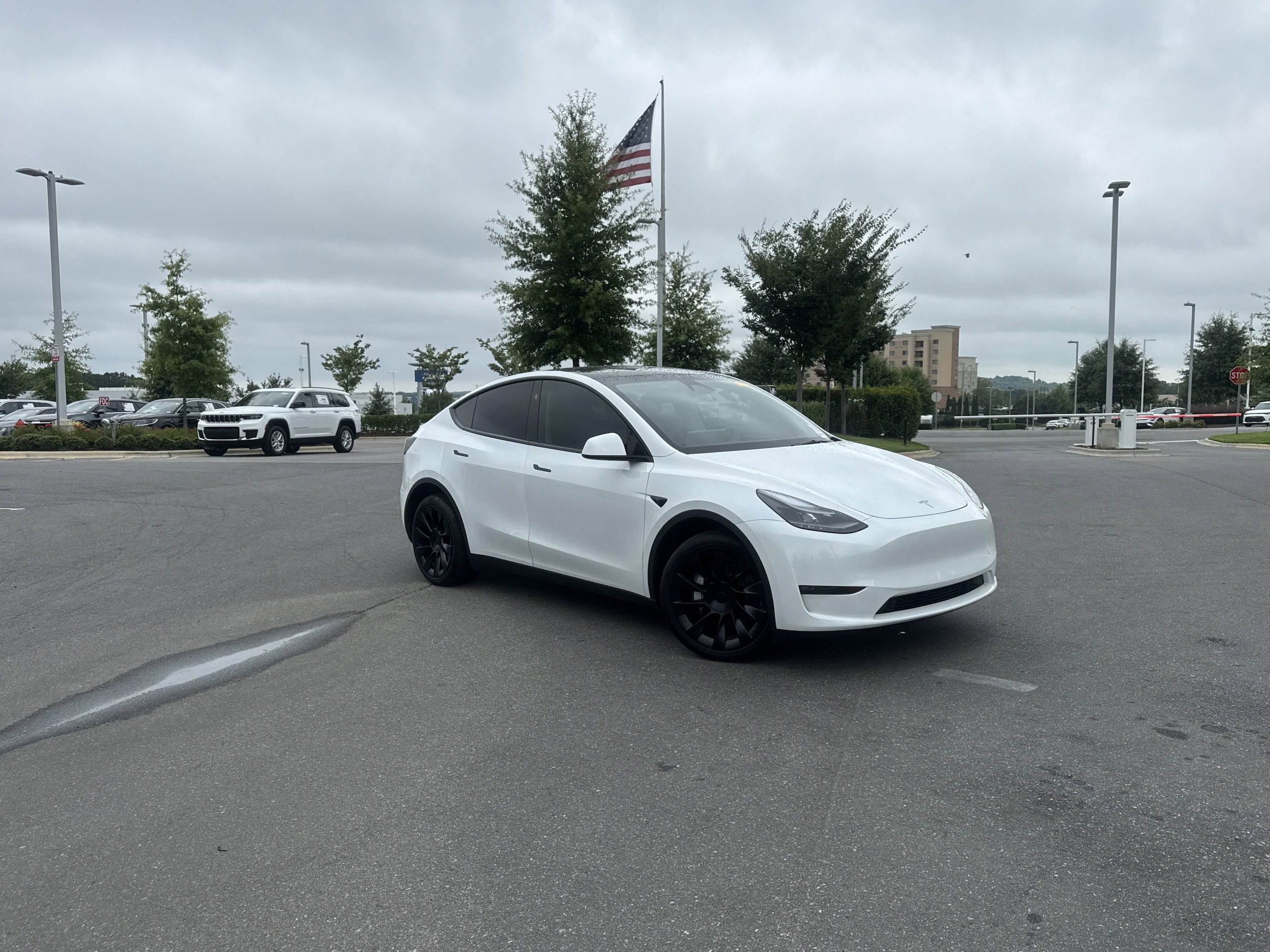 Used 2024 Tesla Model Y Long Range with VIN 7SAYGDEE0RA230078 for sale in Northfield, Minnesota