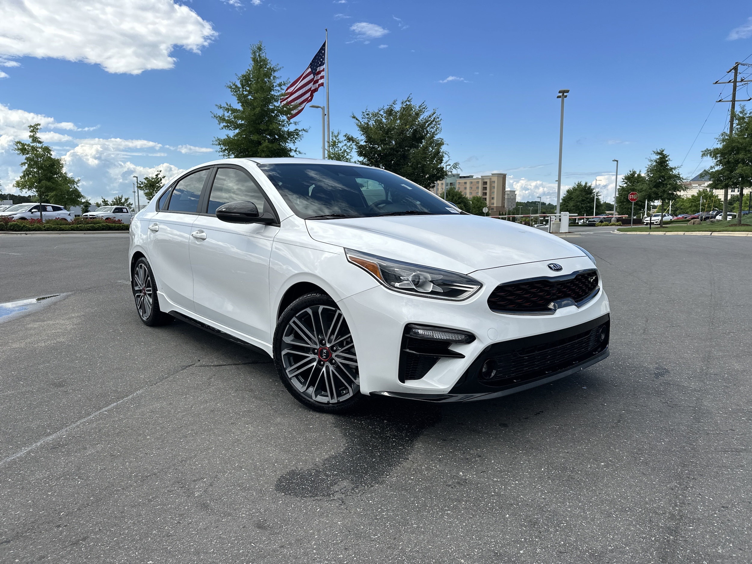 Certified 2021 Kia Forte GT with VIN 3KPF44AC8ME349225 for sale in Concord, NC