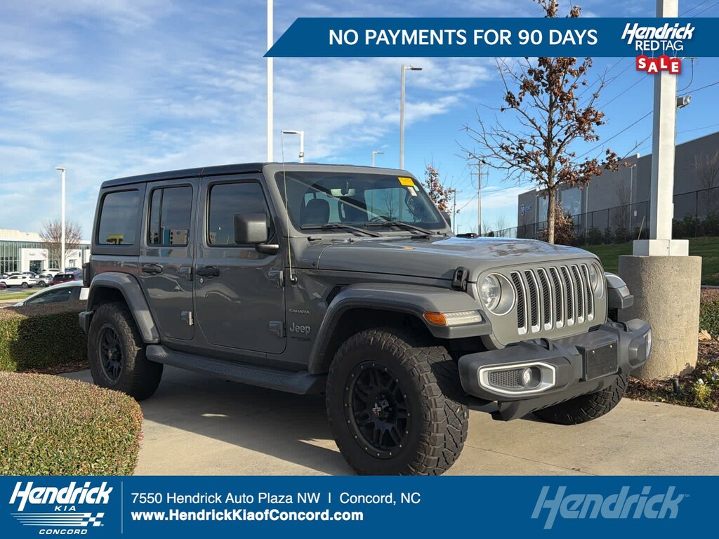 Used 2018 Jeep Wrangler Unlimited Sahara Convertible