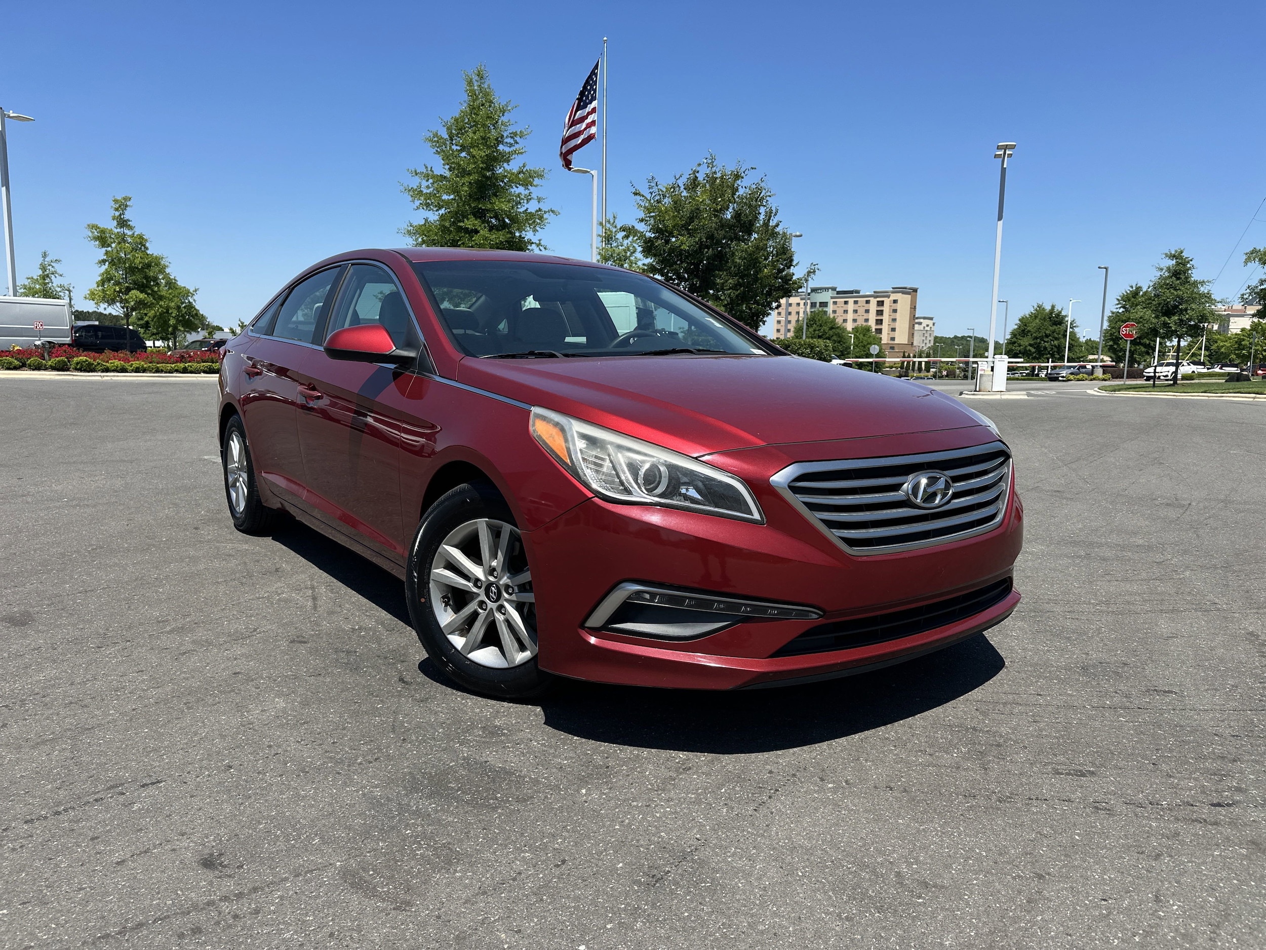 Used 2015 Hyundai Sonata SE with VIN 5NPE24AF8FH168748 for sale in Concord, NC