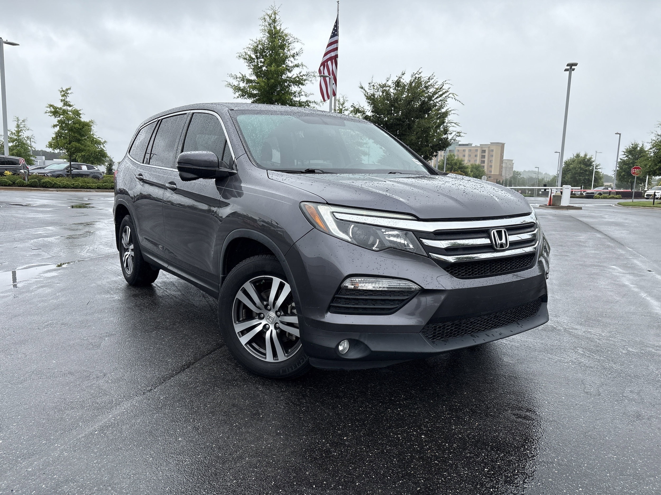 Used 2018 Honda Pilot EX-L with VIN 5FNYF5H89JB009047 for sale in Concord, NC