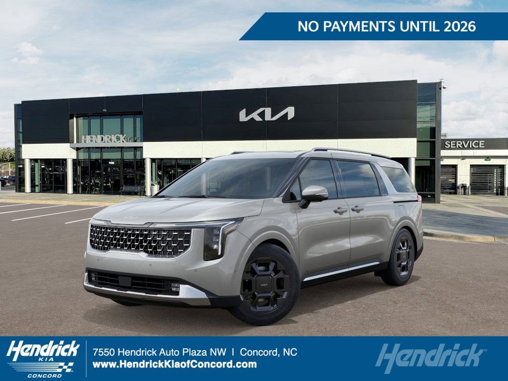 New 2026 Kia Carnival Hybrid SX Minivan